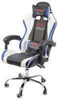 Массажное кресло Calviano ASTI ULTIMATO black/white/blue (черный) Производитель не указан