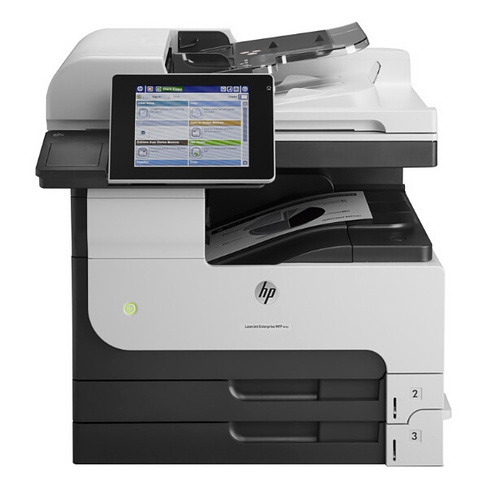 МФУ HP LaserJet Enterprise 700 M725dn, принтер/сканер/копир, A3, LAN, USB, черный/белый