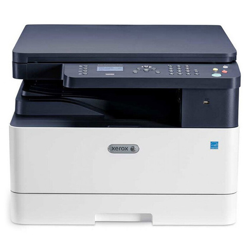 МФУ Xerox B1022, принтер/сканер/копир, A3, LAN, USB, белый/синий