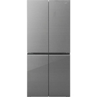 Холодильник трехкамерный CENTEK CT-1744 Side by Side, инверторный серый