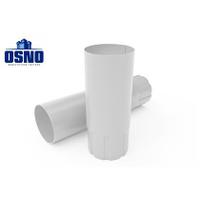 Труба соединительная OSNO 1 м (Белый)