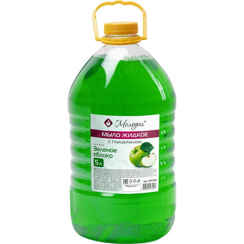 Жидкое мыло МЕЛОДИЯ Зеленое яблоко