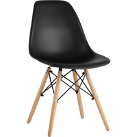 Обеденный стул для кухни Стул Груп dsw style v черный, разборный фрейм