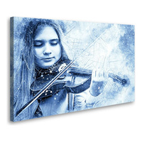 Постер Студия фотообоев Портрет со скрипкой