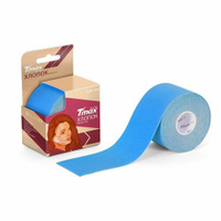 Тейп кинезиологический TMAX Beauty Tape 5см x 5м, 423244, голубой Tmax