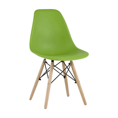 Обеденный стул для кухни Стул Груп dsw style v зеленый, разборный фрейм