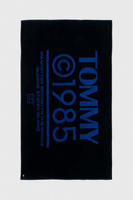 Хлопковое полотенце Tommy Jeans, темно-синий