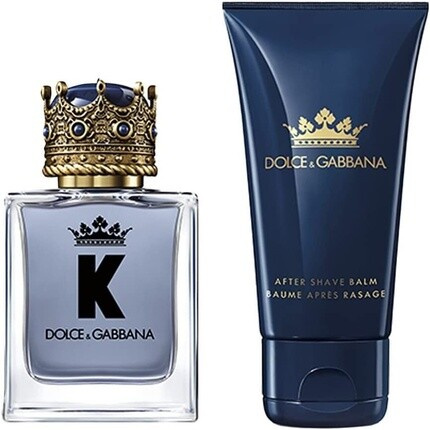 Подарочный набор Dolce & Gabbana K из 2 предметов: туалетная вода 50 мл и бальзам после бритья 50 мл