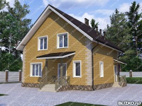 Строительство жилого дома двухэтажного из теплоблока 149.15 кв.м