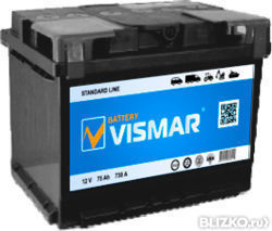 Аккумуляторная батарея Vismar 6CT-62L (62Ач EN540A о.п.)
