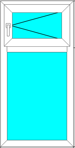 Окно для загородного дома 600*1200 мм