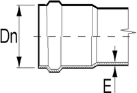 Труба НПВХ SDR 26 PN10  (MOP 1,0 Мпа)