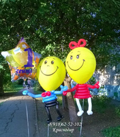 Фигура из воздушных шаров Летающие школьники