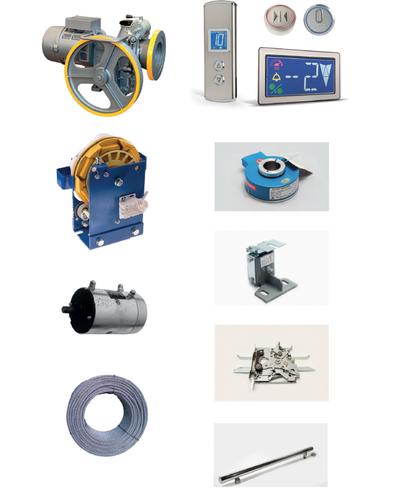 Запчасти лифтового и подъемного оборудования