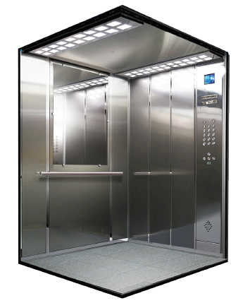 Лифт без машинного помещения серия ECOMAKS 400-1000 кг