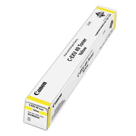 Тонер CANON C-EXV49Y для Canon IR C3320/C3320i/C3325i/C3330i/C3500 желтый ресурс 19000 страниц 8527B002