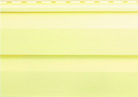 Сайдинг виниловый Альта-сайдинг Лимонный 0,23x3,66м