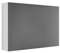Зеркальный шкаф VALENTE SEVERITA NEW S900 12 с подсветкой, белый глянец (900*173*550)
