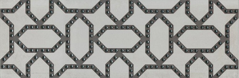 Керамический декор Kerama Marazzi 30x89,5 Раваль обрезной светло-серый