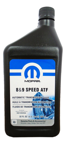 Масло трансмиссионное Mopar 8&9 Speed ATF (0,946 л)