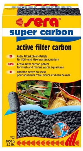 Уголь активированный SERA SUPER CARBON 1кг