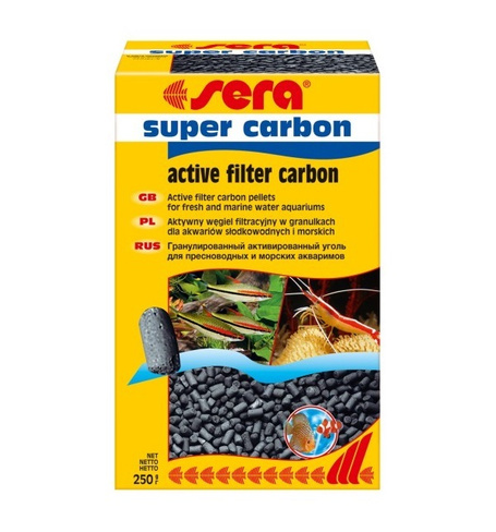 Уголь активированный SERA SUPER CARBON 250г