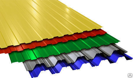 Профнастил Н-60 мм ЛКП цинк