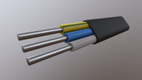 Кабель АВВГ 2х2.5 плоский Ч Энергокабель