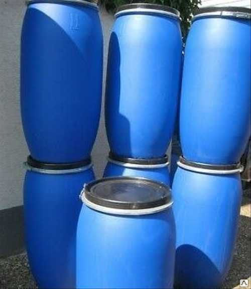 Бочка пластиковая для воды для полива 170 л от компании Мега-Дача .