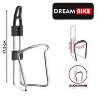 Флягодержатель dream bike t-24, алюминиевый, цвет белый Dream Bike