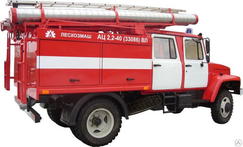 Автоцистерна пожарная АЦ 2,2-40 (33086) ВЛ