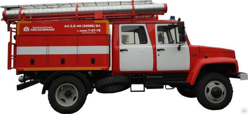 Автоцистерна пожарная АЦ 2,5-40 (33086) ВЛ