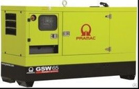 Дизельный генератор Pramac GSW 65 P в кожухе с АВР