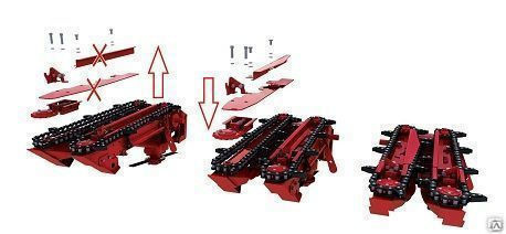 Комплект для переоборудования жатки для уборки кукурузы