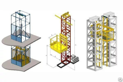 Подъемник шахтный