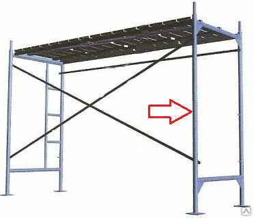 Рама проходная для строительных лесов