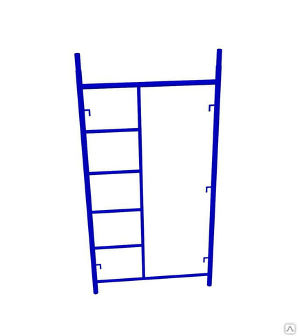 Рама с лестницей для строительных лесов