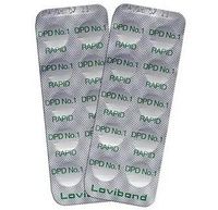 Тестерные таблетки DPD1 Lovibond RAPID (free CL) (50 блистеров)