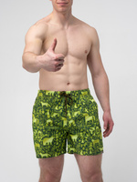 Пляжные шорты «Зелёный лес» (Короткие)