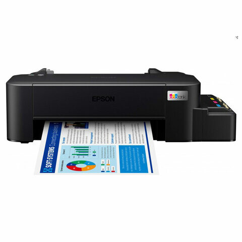Принтер струйный EPSON L121 А4 9 стр./мин ч/б 48 стр./мин цв. 720 x 720 dpi C11CD76414