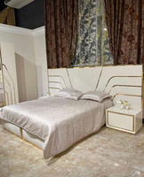 Спальня "Прадо" кровать 1,8 м, шкаф 5 створчатый, цвет крем