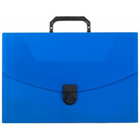 Папка портфель Attache A4, 40 мм, синий (112337)