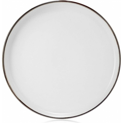 Обеденная тарелка Walmer TRACY 26.5 см, белая