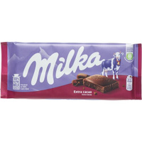Шоколадная плитка Milka Extra Cacao Dark / Милка Экстра Какао Дарк 100 г. (Германия)