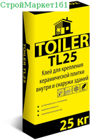 Плиточный клей Toiler "TL-25" 25 кг.
