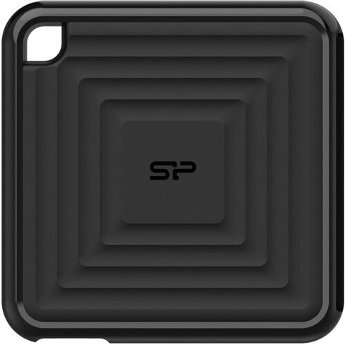 Внешний диск SSD Silicon Power PC60 SP020TBPSDPC60CK, 2ТБ, черный