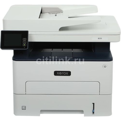 МФУ лазерный Xerox WorkCentre B235DNI черно-белая печать, A4, цвет белый [b235v_dni]