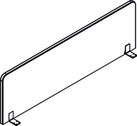 Экран акустический XAFP 1650.1 Красный 26-22 1600х30х500 RAND Acoustic