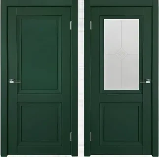 Межкомнатные двери Деканто - 2 / цвет Barhat green
