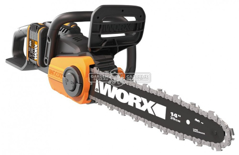 Пила аккумуляторная цепная Worx WG384E